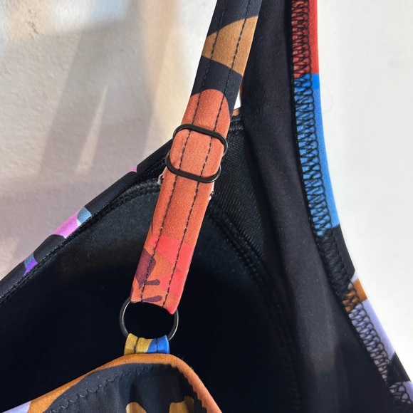 PROFILE by Gottex SZ 16 One Piece Floral Bathingsuit Ruching Padded NEW WITH TAG - Picture 8 of 16